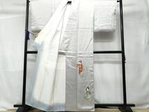 Kimono Silk 豪華色留袖　作家物　人物文　女人人物文　舞妓　金彩