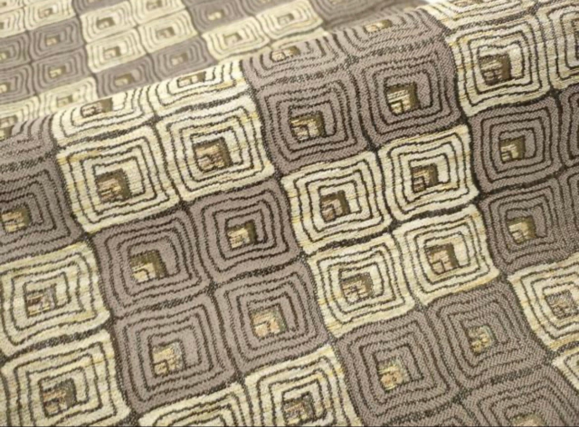Kimono belt for Kimono 六通柄袋帯　釣り灯籠　金糸　正絹 Antique