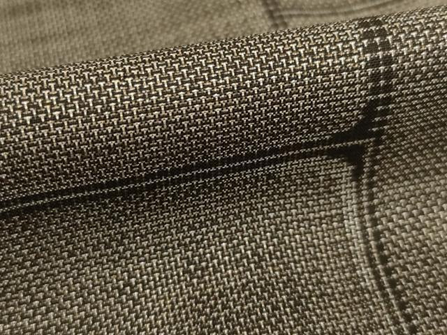 Kimono Silk 本場大島紬　カタス9マルキ　石畳文　正絹