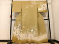 Kimono 訪問着　友禅　枝花文　暈し染め　正絹