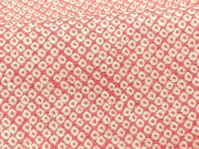 Kimono 大変加工の良い総絞り小紋　まるやま扱い　正絹