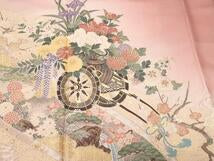 Kimono 豪華色留袖　寿光織　桃山百華　暈し染め　金銀糸　正絹