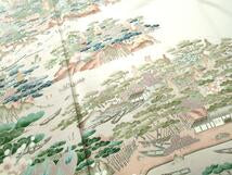Kimono 豪華色留袖　友禅　作家物　風景文　暈し染め　正絹
