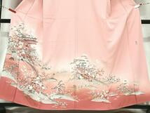 Kimono 豪華色留袖　作家物　風景文　金彩　正絹