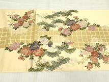 Kimono Belt Obi 伝統工芸士　紋屋五左衛門　六通柄袋帯　伝承の匠　金糸　正絹