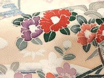Kimono 訪問着　風景花文　正絹