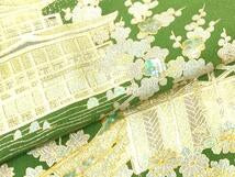 Kimono 豪華色留袖　螺鈿　風景花松文　金彩　正絹