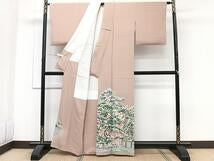 Kimono 豪華色留袖　作家物　松竹梅風景文　正絹