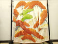 Kimono 豪華振袖　駒刺繍　松葉　暈し染　金彩　正絹