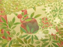 Kimono 上質な小紋　単衣　笹竹風景文　正絹