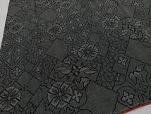 Kimono 本場大島紬　7マルキ　舞花文　正絹