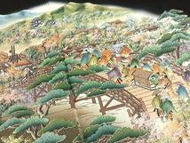 Kimono 豪華黒留袖　作家物　縁起橋　日本橋　暈し染め　金彩　正絹
