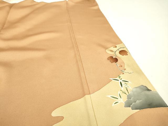 Kimono 豪華色留袖　手描き　人物文　暈し染　金彩　正絹